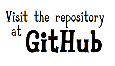 A clickable link which reads: "Visit the repository at GitHub".