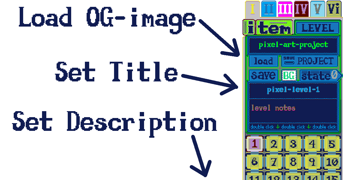 The Load button is shown, so that people will know how to load their OG-image on a per page basis.